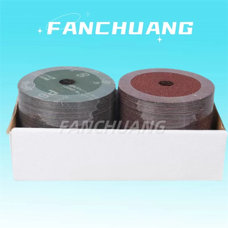 Aluminum Oxide Resin Sanding Grinding Fiber Discs