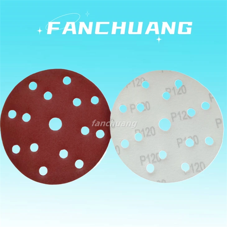 15 Holes Red Sanding Paper