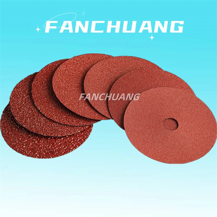 Aluminum Oxide Resin Fiber Polishing Disc Center Hole