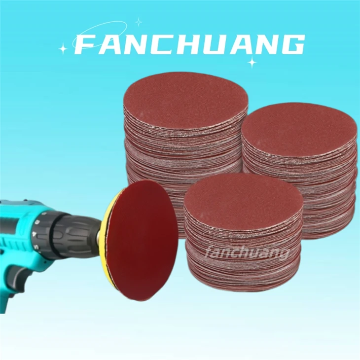 Abrasive Sanding Disc Round Sand Paper For Metal Wood