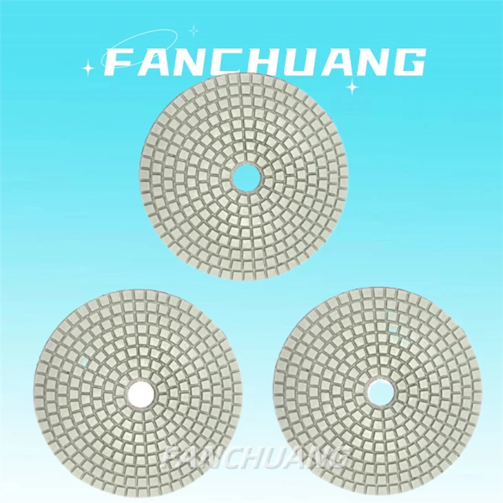4 Inch Granite Flexible Wet Diamond Polishing Pad
