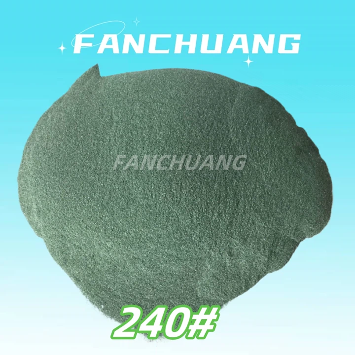 Carbur de silici verd vs. corundum marró per a sandblasting