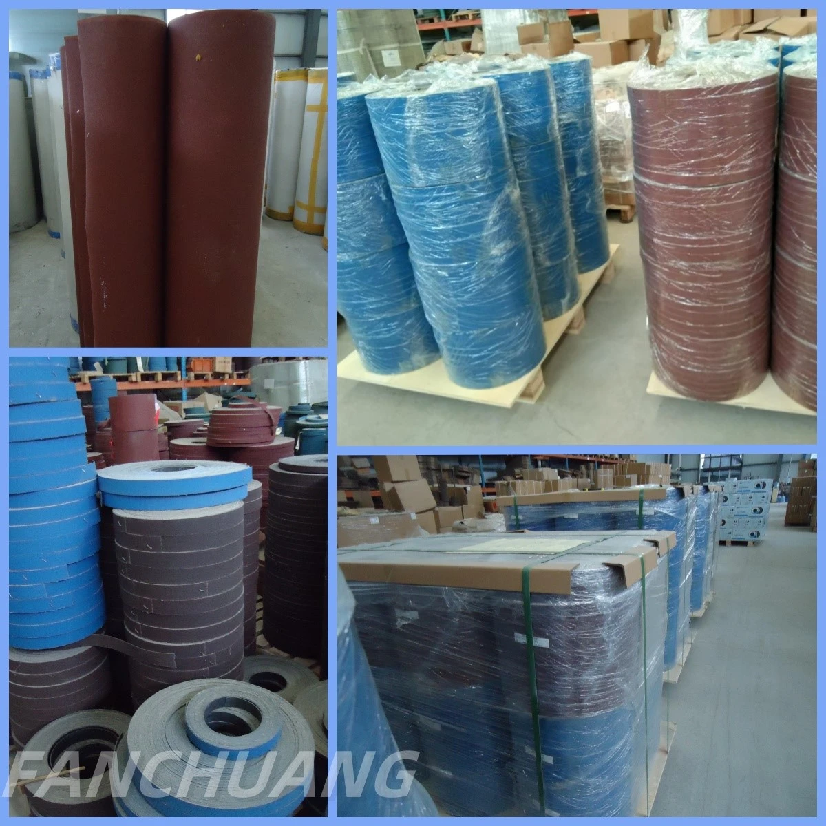 ABRASIVE ROLL IN WAREHOUSE