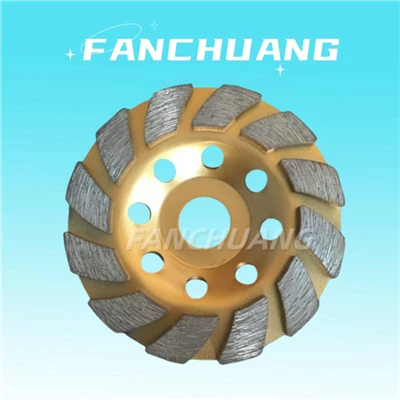 Muela de copa de diamant de 100-180mm per a pedra i formigó