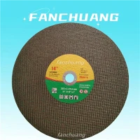 Roda de tall de metall de doble xarxa de 355 * 3 * 25,4 mm