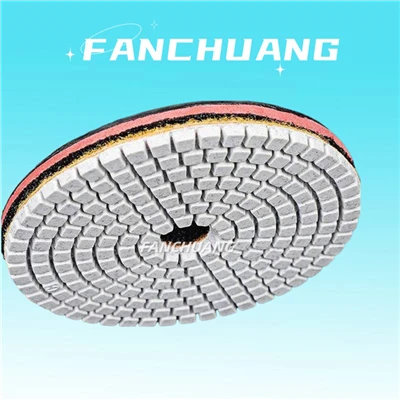 Eines abrasives de pedra Coixinets de granit de poliment humit de diamant circular